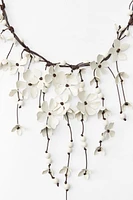 CASCADING FLOWER CORD NECKLACE