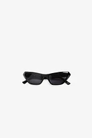 ANGULAR CAT EYE SUNGLASSES