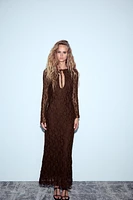 LONG LACE DRESS