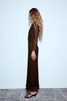 LONG LACE DRESS