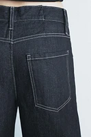 ZW COLLECTION MID-RISE BALLOON JEANS