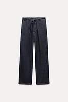 STRAIGHT CUT MID RISE JEANS ZW COLLECTION