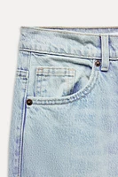 RELAXED MID-RISE TRF JEANS