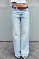 RELAXED MID-RISE TRF JEANS