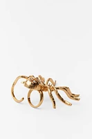 BEJEWELED SPIDER RING