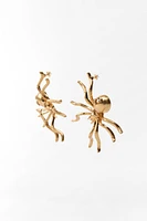 BEJEWELED SPIDER EARRINGS