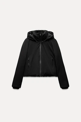 WATER AND WIND PROTECTION CROPPED ANORAK