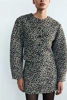 ANIMAL PRINT JACKET