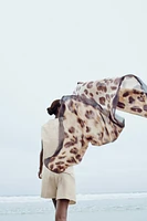 ANIMAL PRINT SILK MODAL SCARF