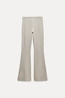 RUSTIC JACQUARD PANTS