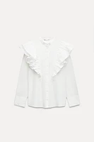 RUFFLED BLOUSE ZW COLLECTION