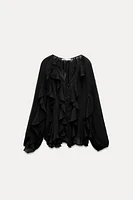 RUFFLED BLOUSE ZW COLLECTION