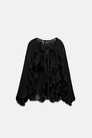 RUFFLED BLOUSE ZW COLLECTION