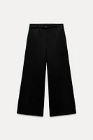 BELTED CULOTTE PANTS ZW COLLECTION