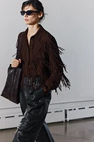 MAXI FRINGE SHIRT ZW COLLECTION