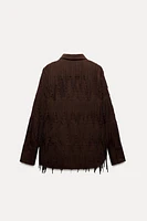 MAXI FRINGE SHIRT ZW COLLECTION