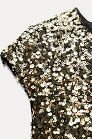 SEQUIN MINI DRESS ZW COLLECTION