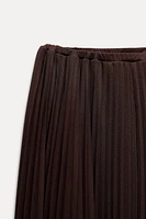 PLEATED MIDI SKIRT