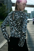 SEQUIN TOP