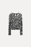 SEQUIN TOP