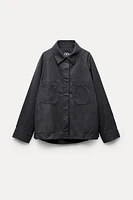 OVERSIZED POCKETS OVERSHIRT ZW COLLECTION