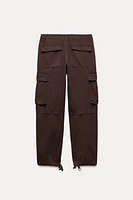 SLIM FIT CARGO PANTS ZW COLLECTION