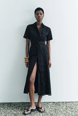 ZW COLLECTION EMBROIDERED SHIRTDRESS