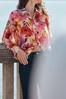 FLORAL PRINT SHIRT