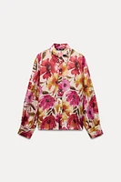 FLORAL PRINT SHIRT