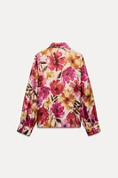 FLORAL PRINT SHIRT