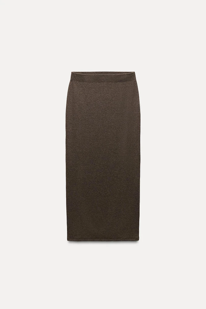 SOFT MIDI SKIRT