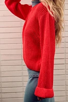 CHENILLE SWEATER