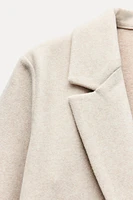 BUTTONED SOFT COAT