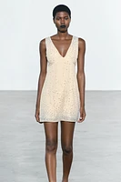 SPARKLY MINI DRESS ZW COLLECTION