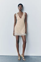 SPARKLY MINI DRESS ZW COLLECTION