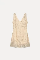 SPARKLY MINI DRESS ZW COLLECTION