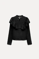 ROMANTIC RUFFLED BLOUSE ZW COLLECTION