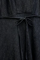 DENIM HALTER DRESS ZW COLLECTION