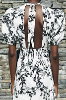 LONG PRINTED DRESS ZW COLLECTION