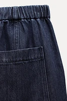 DENIM MIDI SKIRT ZW COLLECTION