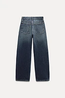 OVERSIZE TRF RELAXED JEANS WITH A HIGH WAIST