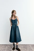 DENIM TRF DRESS