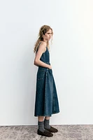 DENIM TRF DRESS