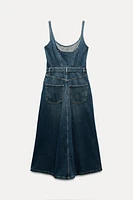 DENIM TRF DRESS