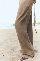 RUSTIC PAJAMA-STYLE PANTS