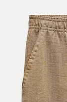 RUSTIC PAJAMA-STYLE PANTS