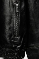 100% LEATHER JACKET ZW COLLECTION