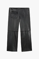 100% LEATHER PANTS X STEFANO PILATI