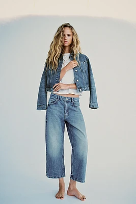 RELAXED MID-RISE TRF JEANS