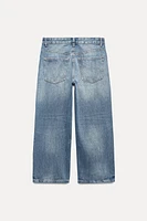 RELAXED MID-RISE TRF JEANS